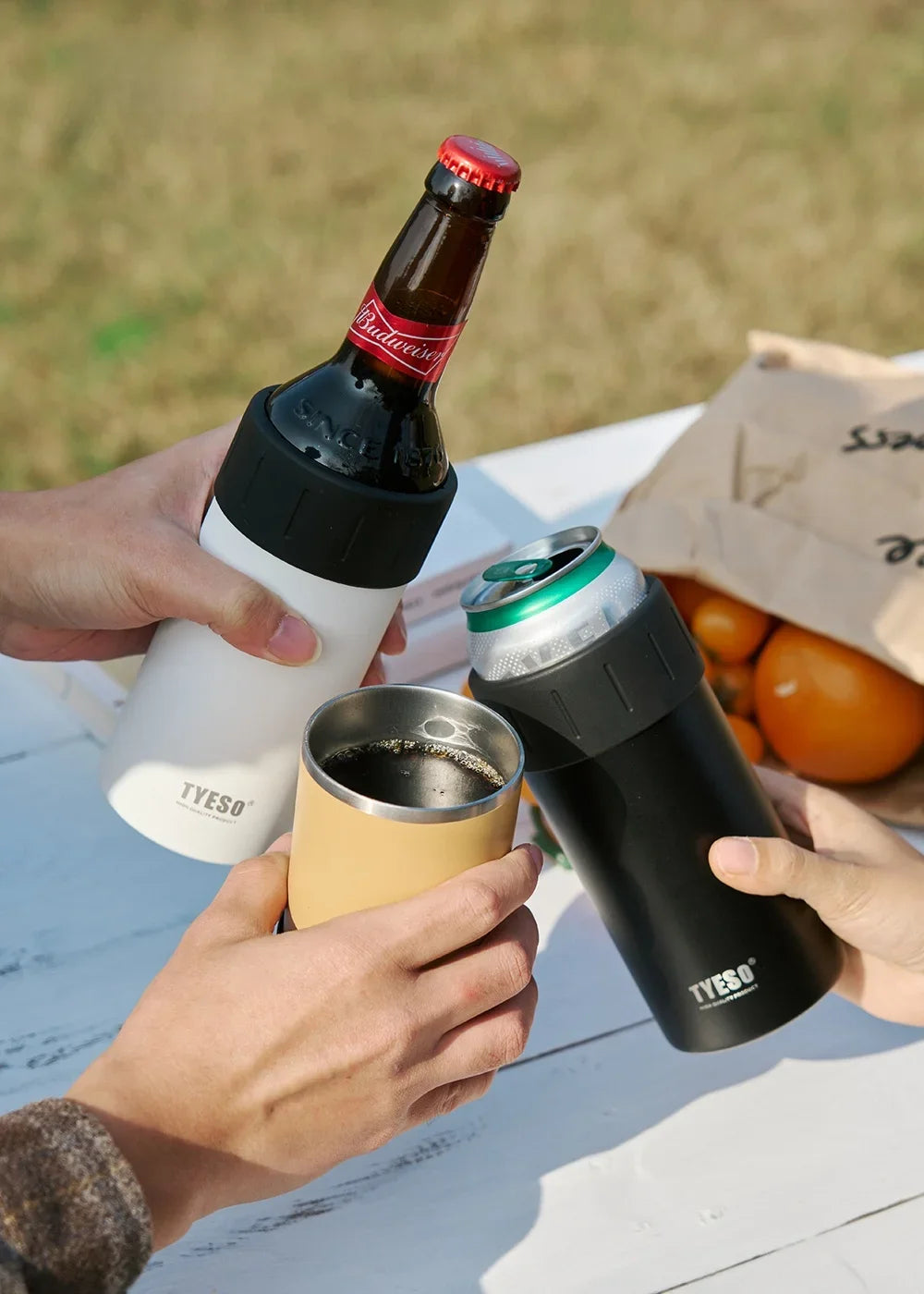 New 2026 Large Capaci Summer Insulated Stainl Steel 304 Cold Drink Cup Outdoor Car Beverage Cup  Soft Drink