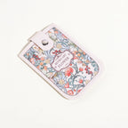 1PC Oil Painting Floral Pattern Card Holder,Pull-Out Multi-Card Slots,Suitable for ID Cards,Bank Cards, Business CardsStorage