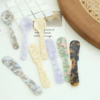 Acrylic Ice Cream Spoon Unbreakable Unique Pattern Tableware Spoon Cake Ice Cream Spoon Butter Cutter