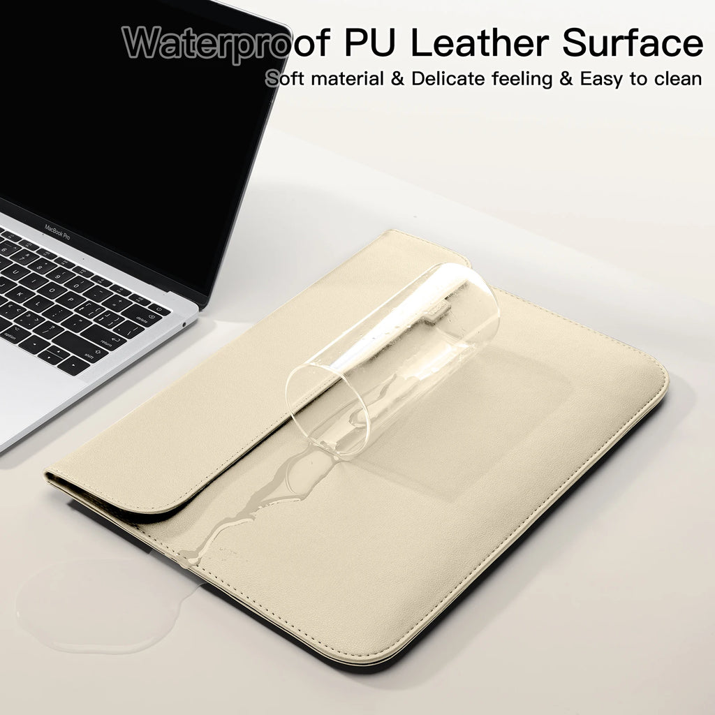 Laptop Sleeve Bag Cases For Macbook Pro Air 13.3 M4 M3 13.6 14 16 15 XiaoMi 15.6 Notebook Pouch Cover HP DELL Shell Accessories