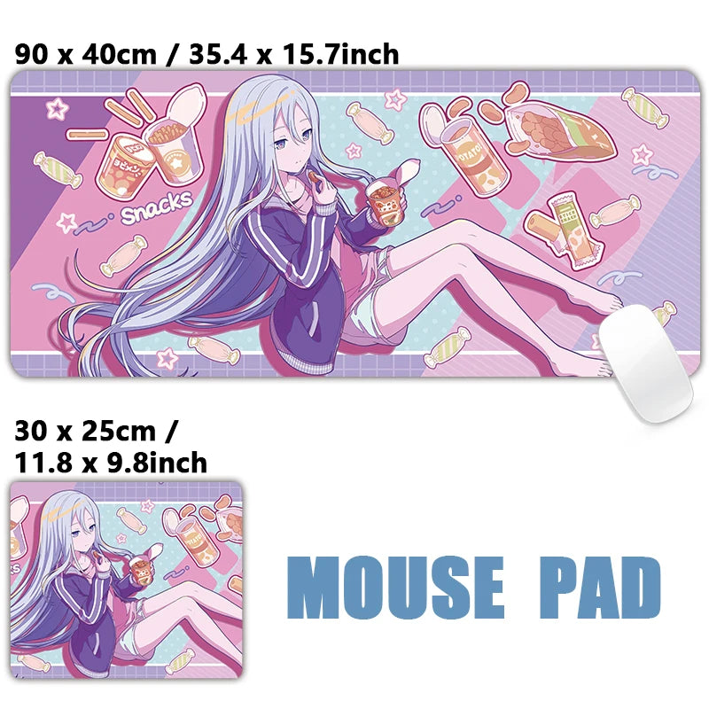Project Sekai Birthday Full Character 25-ji Nightcord de PJSK Mouse pad Table Mat Gaming XXL Anime Mousepad Keyboard Desktop Mat
