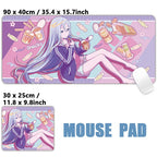 Project Sekai Birthday Full Character 25-ji Nightcord de PJSK Mouse pad Table Mat Gaming XXL Anime Mousepad Keyboard Desktop Mat
