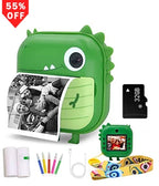 Mini Portable Printer Thermal Printing Sticker Wireless Inkless Mini Pocket Printer Self-adhesive Label Printer Photo Printer