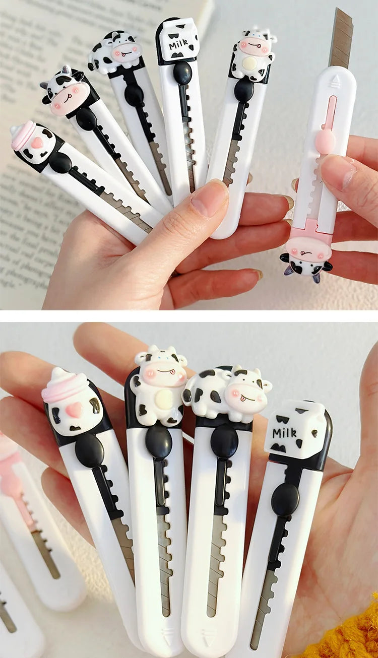 1pc Adorable Cow Letter Opener for Effortless Envelope Opening School Supplies