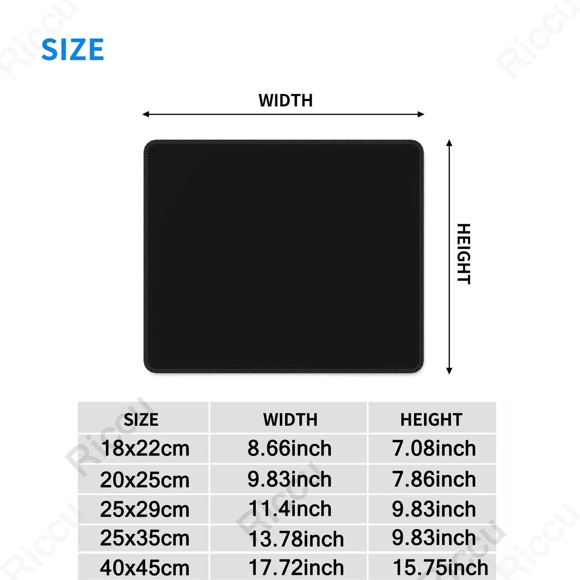 45x40CM Non-slip Mousepad Mask Girl Speed Table Pad E-Sports Keyboard Oni Mice Mat Game Professional Premium Suture Edge Deskmat