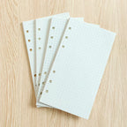100 Sheet  A5 A6 Loose-leaf Colorful Replacement 100G Daolin Paper Refill Inner Page Line Inner Page Inside Paper Stationery