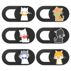 3/6Pcs Universal Anti-Snooping Webcam Privacy Cover Privacy Protector Sticker For Ipad Macbook Laptop PC Len Accessories