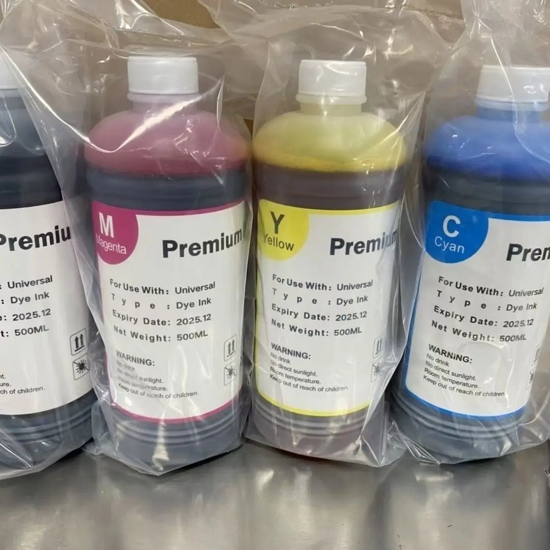 500ML Premium Universal Refill Dye Based Ink Large Capacity Use For Epson Canon HP Brother Lexmark Samsung Dell Inkjet Printer