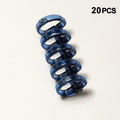 New 20Pcs Binder Buckle Loose-Leaf Book Accessories Binding Ring Buckle 5 Holes Not Uncomfortable Homemade Diy Punch Loose-Leaf