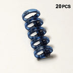 New 20Pcs Binder Buckle Loose-Leaf Book Accessories Binding Ring Buckle 5 Holes Not Uncomfortable Homemade Diy Punch Loose-Leaf
