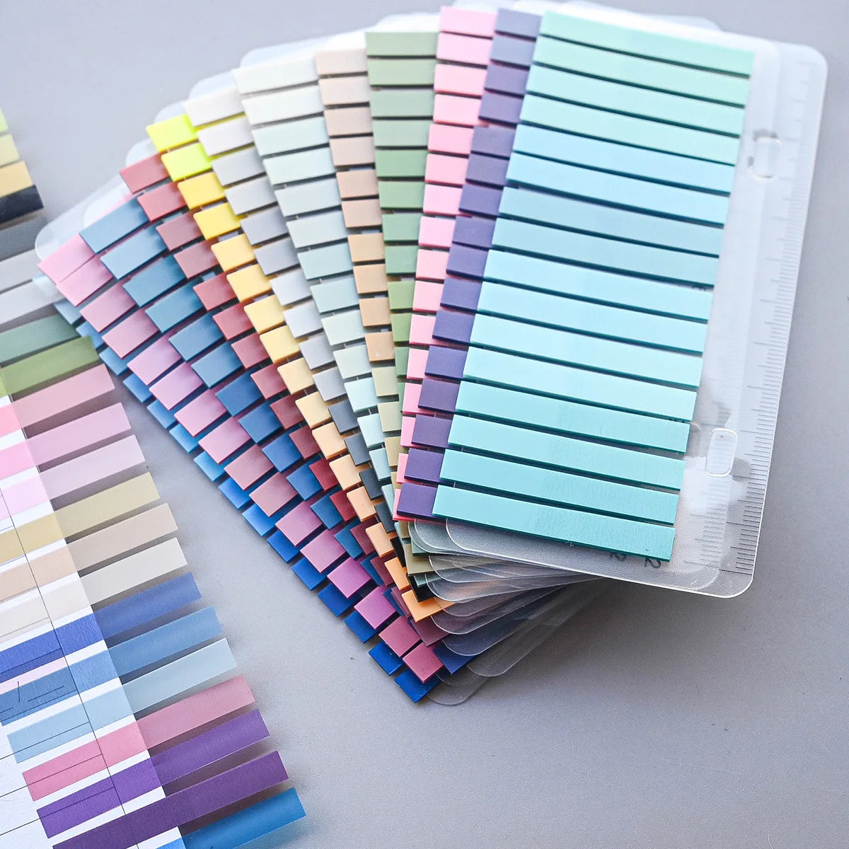 320PCS Clear Sticky Notes Self-Adhesive Colorful Memo Pads for Office School Book Annotation Index Tabs Stationery