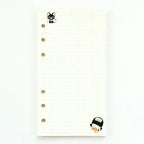 45 Sheets A5 A6A7 Loose Leaf Notebook Refill Spiral Binder Inner Page Weekly Monthly To Do Line Dot Grid Inside Paper Stationery