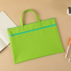 A4 File Bag Portable Zipper Oxford Cloth Waterproof 8k Sketch Drawing Art Storage Bag Canvas Bag School Office Filing Products