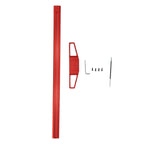 T Type Woodworking Ruler Hole Positioning Scribing Gauge Aluminum Alloy Measuring Tool for Carpenter