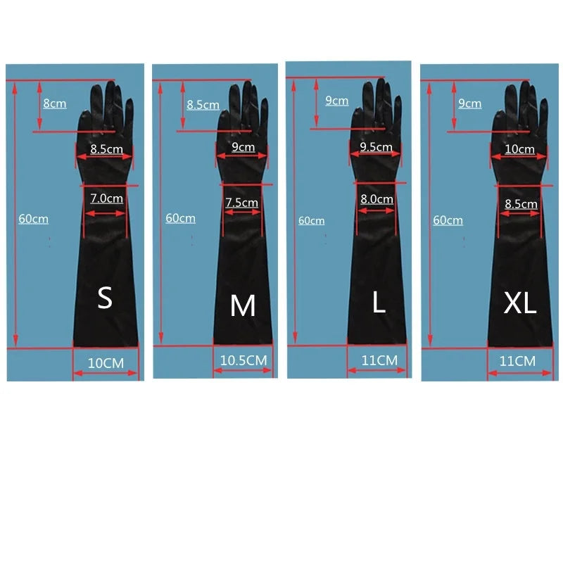 Sexy Long Short Latex Glove for Women Punk Gloves Sexy Hip-pop Jazz Outfit Mittens Culb Wear Cosplay Costumes Accessories