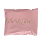 100PCS Baby Pink Poly Mailer Adhesive Envelope Thank You Bag DIY T-shirt Bra Gifts Shoes Box Express Shipping Packaging Pouches