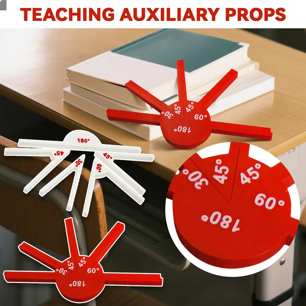 Geometric Angle Demonstration Tool Set Practical Math Teaching Aids School Classroom Learning Measuring Supplies Geometry Tool
