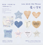 20Pcs/pack Retro Hard Card Stock Paper Essential for Handmade DIY Retro-style Journal Decor Cards