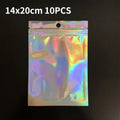 Resealable Laser Ziplock Bags For Necklace Food Storage Bags Pouch Packaging Bag Multifunctional Bubble Mailers