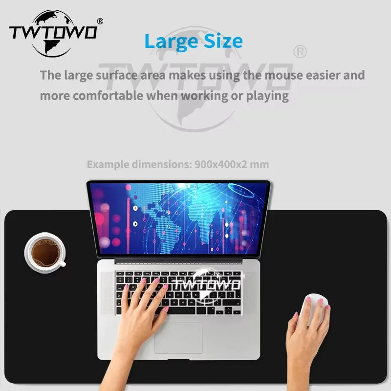 Customize Mouse Pad Gaming XL Large Home DIY Mousepad XXL Desk Mats Soft Office Non-Slip Natural Rubber PC Table Mat