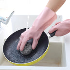 Kitchen Dishwashing Gloves Thickened Durable Waterproof Cleaning Housework Women'S Laundry Latex Rubber Gloves #3342