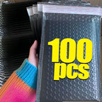 Wholesale Plastic Black Bubble Envelopes Bag Waterproof Foam Adhesive Self Seal Packing Bags Mailers Shipping Storage Organizer