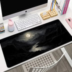 Night Moonlight Large Cool Mouse Pad Laptop Non-Slip Esports Office Desk Mat Game Player Mousepad Mini PC Desktop Accessories