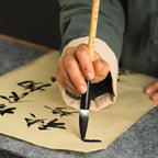 Traditional Chinese Calligraphy Brush Goat's Hair Oil Watercolor Scriptures Writing Brush Wood High-end Art Paint Brush