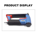 21 Gauge Pneumatic Upholstery Stapler 12.8mm Width Crown Air Stapler Gun for Furniture Woodworking and DIY Projects Nailing Gun