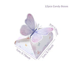 Butterfly Birthday Party Decoration  Butterfly Party Disposable Tableware Paper Cup Plate Birthday  Party