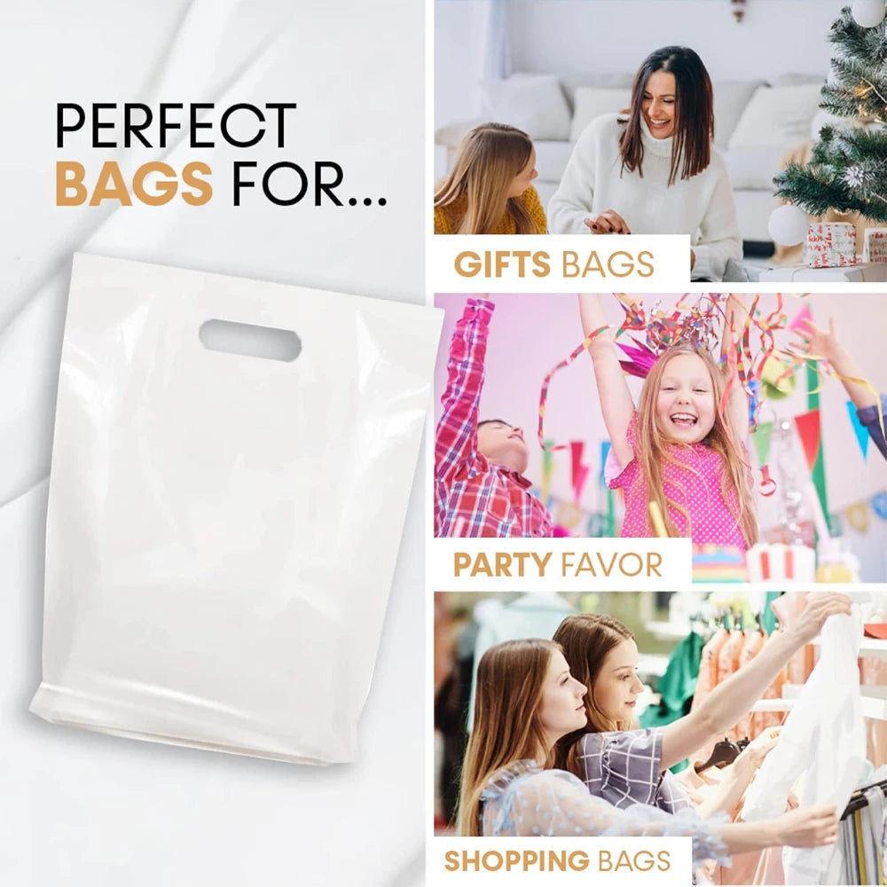 100Pcs Customized Logo Mailers Plastic Bags Gift Bags Mailing Opaque Packaging Postal Boutique Shopping Bags Printing Logo Bags