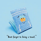 Towel cloth embroidered anime fashion wallet, designer personalized ID card holder