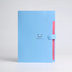 Classic 5-Page Accordion File Folders A4 Document Storage Bags Plastic Material Test Roll Holder Durable Expanding Folders