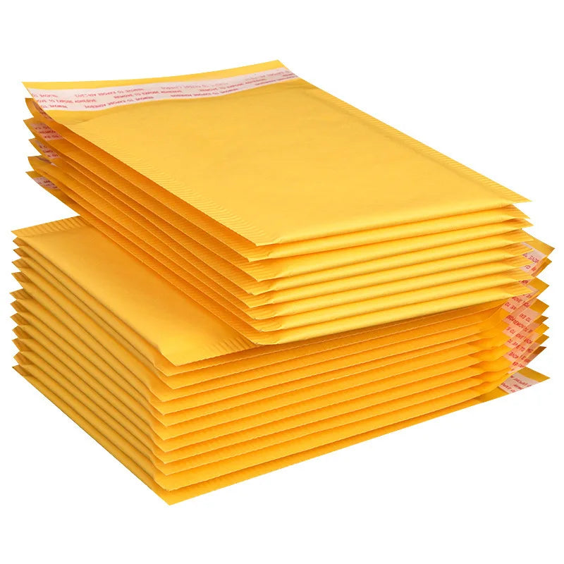 30PCS/Lot Kraft Paper Bubble Envelopes Bags Different Specifications Mailers Padded Shipping Envelope With Bubble Mailing Bag