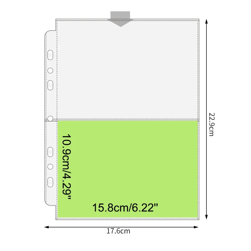 A5 Binder Photocards Magnetic D 3/7 Ring Kpop Photo Album Photocard Holder Collection Book Macaron Binder 1 2 4 Pocket Sleeves