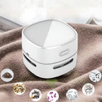 Handheld Mini Desktop Vacuum Desktop Cleaner  Cleaning  Energy Saving 360 Degree Rotation For Keyboard Home Office School