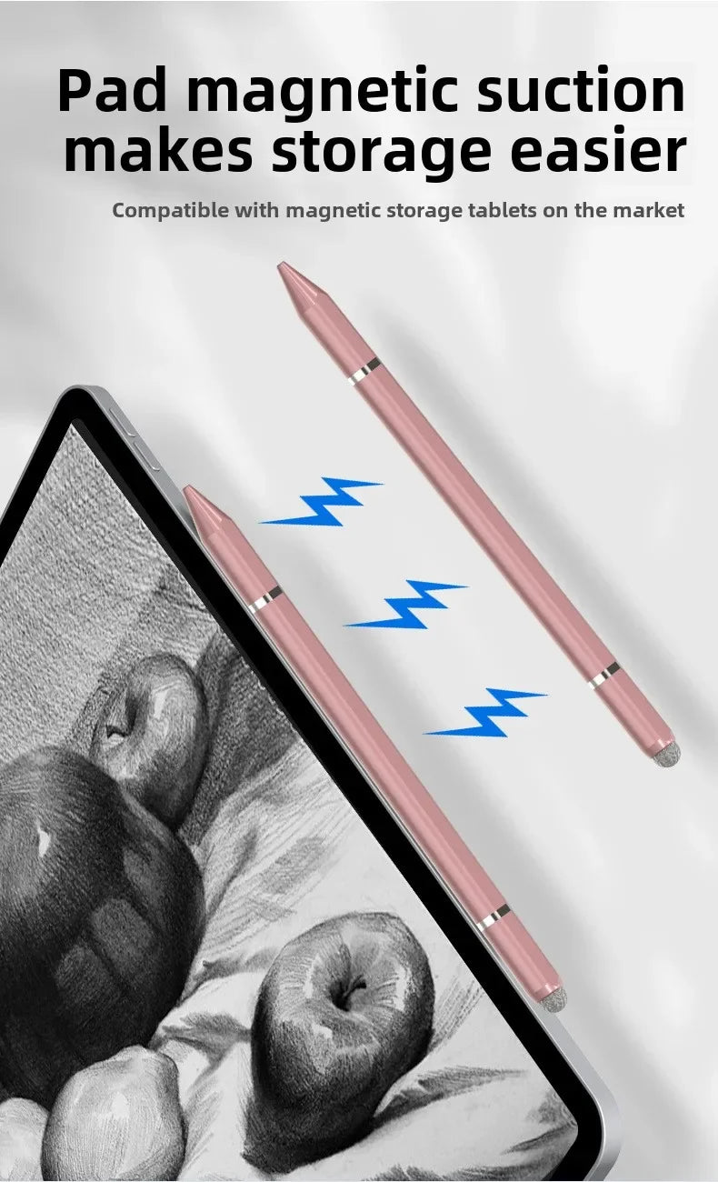 3 in 1 Magnetic Stylus Pen for IOS Android Touch Pen for IPad Samsung Xiaomi Huawei Tablet Smart Phone Drawing Capacitive Pencil