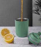 Mini Thermos Bottle Coffee Mug Stainless Steel Cup Thermal Leakproof Vacuum Flask Double Wall Tumbler Insulated Travle Drinkware