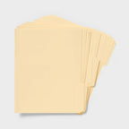36ct Brown Manila File Folders With Top Tab Non-Pronged Design For Office Document Storage And Easy Sorting