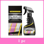 Car Rust Remover Car Wheel Care Quick Remover Car Exhaust Pipe Rust Removal Spray Clean Metal Iron Powder Stains