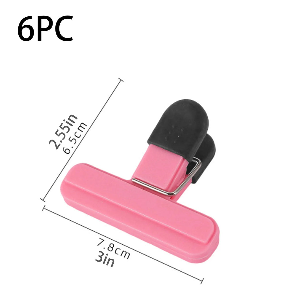 1-10 Food Clips, Large Bag Clips For Food Storage, Snack Clips With Sealed Handles
