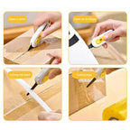 Magnetic Courier Opening Knife Multifunctional Portable Courier Unboxing Knives Retractable Self-locking Rebound Art Knife Tool
