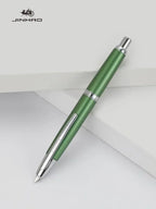 JINHAO 10 Press Fountain Pen Retractable EF/F Nib Metal With Clip Writing Ink Pen Converter School Supplies Stationery PK A1 A2