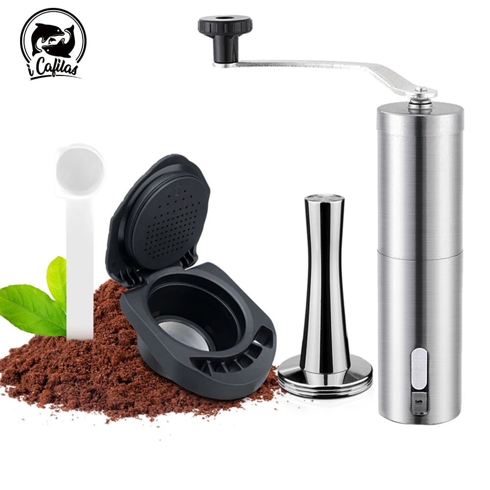ICafilas Coffee Adapter Dolce Gusto Reusable Capsule Adapter with Genio S Piccolo Coffee Machine Accessories