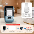 Niimbot M2 Thermal Transfer Label Printer 300 DPI High Definition Wireless 20-50 MM Print Width Label Maker Support Phone/PC