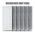 Replace Mop Head Microfiber Replacement Head Floor Cleaning Cloth Pads Flat Squeeze Hand Free Wringing Tools for Home, Kitchen