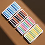 4Set Reading Tabs Ultra-Thin Repositionable Index Tabs Writable Colored Book Flags for Study Notes File Classification