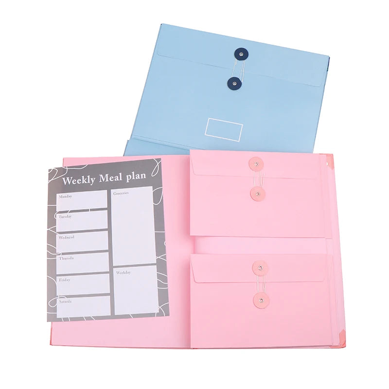 In Case I Go Missing Binder Folio Document Organizer Expanding File Folder Pockets Accordion Document Organizer Pocket Organ