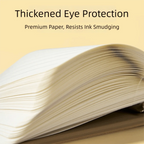 Multi-functional 3-Ring Binder Loose-Leaf Notebook PU Leather Cover Portable Notepad Refillable Memo Pad School Office Supplies