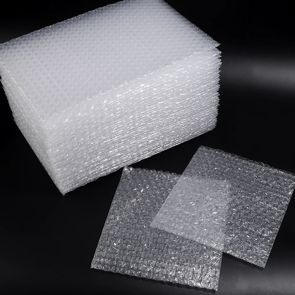 10-30Pcs/Lot 18x20/25x30cm Plastic Wrap Envelope White Bubble Mailer Packing Bags Clear Shockproof Shipping Packaging Bag Film